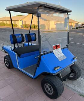 E-z-go 251855 Vintage 1982 Ezgo 36 Volt Electric Golf Cart In Yuma Arizona