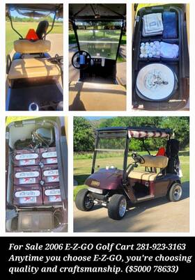 27647-go1 E-z-go 2006 Ezgo Electric Golf Cartt