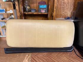 2952 E-z-go Txt Golf Cart Tan Seat Bottom Assembly With Mounting Hardware 1994 - 2013