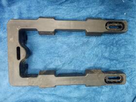 601695 E-z-go Oem Electric Rxv Golf Carts 2008 And Up Battery Hold Down Bracket
