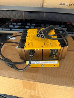 622667 E-z-go Ezgo 48v Oem Golf Cart Charger W 5.5m Triangle Plug Cord 13-22 Txt Rxv Hauler