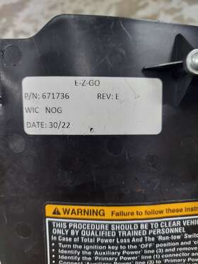 671736 E-z-go Ezgo Rxv Golf Cart Accessories 48v Main Harness For 2016-2022 2 Model