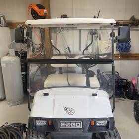 E-z-go 853474 Ez 1995 Golf Cart In Great Condition. Just Had New Headlights Turn Signals