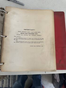 E-z-go 9024 1981-1988 Ezgo Golf Cart Manuals Lot Of 6