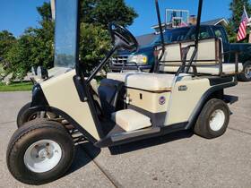 E-z-go A2190 1990 Ez-go Marathon 36v Electric Golf Cart - For Parts Or Repair