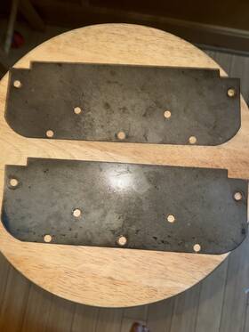 E-z-go B-14726-g1 Mounting Plate 1986 Ezgo Marathon Golf Cart Lot Of 1 Part#
