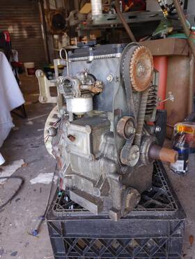 S5fhige E-z-go Ezgo Golf Cart Engine As-is Parts Or Repair Untested