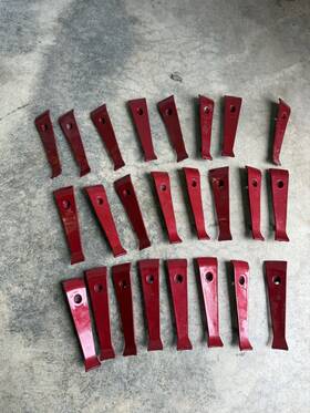 Evolution 2.03.0769 New Golf Cart Wheel Inserts Red For Classic 2 4 Forester