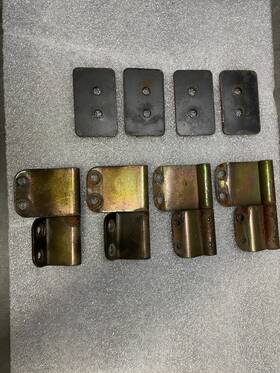 Ezgo 9sv-hdr1 Door Hings Oem 2014 For Txt Gas Only With 400cc Kawasaki 2010 And Up