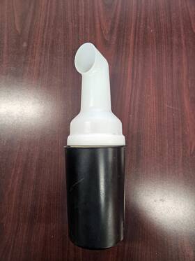 Acc-0086 Ezgo Genuine Golf Cart Sand And Seed Bottle With Holder 2 Hole Vertical Mount