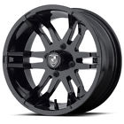 Fa-150-a Golf Cart Or Fairway Alloy Flex Gloss Blk Wheel