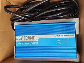 Flngr 394957171058 36 Volt Golf Cart Charger For Club Car Ezgo And Yamaha Lead-acid 12 Amp