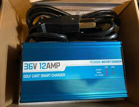 Flngr Hp65307 48 Volt Golf Cart Battery Charger For Club Car 10 Amp Smart