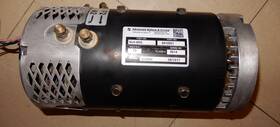Gu3-1002 Ge 2412501/gu3-1002 Gem Car Motor D-c 7 Hp Dual Plug Ins 2005-up 72 V Used Factory Equip