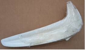 5439637-651 Gem Mud Guard Right Oem Polaris 2002-2012 Abs White