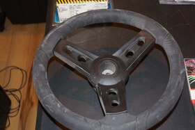 Gussi 95-201 Italia Lugana Steering Wheel 1-piece Ezgo Cushman Txt Rxv Spline Plastic Gussi 95-201 Italia Lugana Steering Wheel 1-piece Ezgo Cushman Txt Rxv Spline Plastic