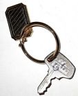 9906 H Unknown Vintage Golf Cart Key Small Ring Has Wing Imprint