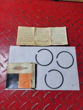 Harley-davidson 22325-63 Golf Cart Piston Ring Set Std