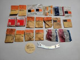 Harley-davidson 65267-63 Golf Cart Nos Parts Lot New Old Stock Hardware Brackets Hd Amf