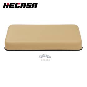 Hecasa Bsap000006065 Tan Golf Cart Front Seat Bottom Cushion With Install Kit For Club Car Ds 2001-2012