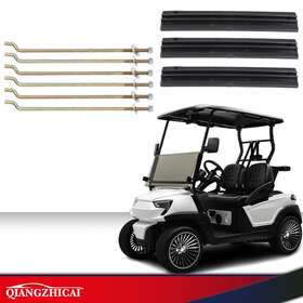 Z-03dga0003abk Jiangzhic-76 Golf Cart Battery Hold Down Retainer Plate Rod Kit Fit For Club Car Ds 1981-2013
