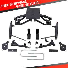 Dac708 Jy Performance 6 Inch Double A-arm Lift Kit For 1982-2003 Club Car Ds Golf Cart Electric/gas