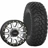 33x9.5r-15 K00154 Black System Wheel And