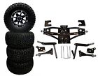 K1041 Deluxe Lift Kit Combo For Club Car Ds Matte Black K1041 Deluxe Lift Kit Combo For Club Car Ds Matte Black