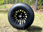 215-50-12 K2007 Golf Cart Tarantula Wheels Cruze Dot Low Pro Tires Set