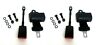 Kit3309 Gpd Universal Retractable Golf Cart Seat Belt Set Of Ezgo