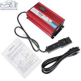La1664058cm Labworkauto For Yamaha G19-g22 Golf Cart 48 Volt 12amp 2 Pin Style Plug Battery Charger
