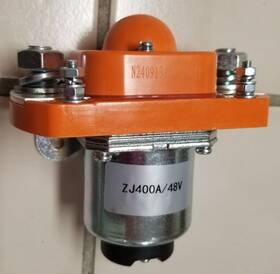 Zj400a Labwrk 48v Universal Contactor Solenoid Replacement For Heavy Duty Golf Cart