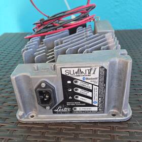29700v05bga00082 Lester Summit Ii Onboard Golf Cart Charger With Bluetooth Model 29700 36v -48v