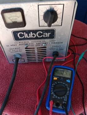 Sa73a Lester Club Car 36 Volt Golf Cart Baterry Charger Vintage 1981 Tested