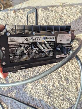 Ss2448-1050w Lester Summit Ii 1050w 24v-48v Bluetooth Golf Cart And Industrial Charger