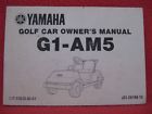 Lit-11626-04-47 Yamaha Golf Car Owners Manual