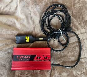 Lzfan Golf Sku5900802 Ezgo Txt Portable Smart Battery Charger For 36 Volt Carts 36v-18amp
