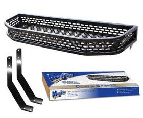 Madjax 04-009 Front Mount Clays Steel Golf Cart Basket For Club Car Precedent 2004-up
