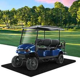 Modigt 796917821899 Golf Cart Parking Mat 9.18 Ft. X 4.92 Ft Oil Absorbent Universal Garage Floor Ma