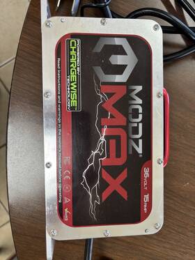 G1-9001-b Modz Used Max 36v 15 Amp Golf Cart Changer With Crowfoot Plug