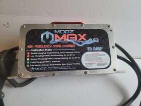 Modz G1-9009 Max 48 Golf Cart High Frequency Rapid Chargercrowfoot W Six 8 Volts