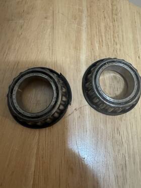 Lm48s48 Mw 86 Ezgo Marathon 3wheel Steering Fork Sub Asmbly Upper/lower Bearing And Seal Kit