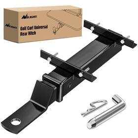 Nilight 92225b-u1 Universal Golf Cart Trailer Hitch 2inch Receiver