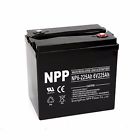 Np6-225ah Npp Rechargeable Deep Cycle Battery Rv Camper Trailer Lift Pallet