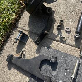 Oe Quality 102287301 Front Repair Kit With Control Arm King Pin For Club Car Precedent 2004-up