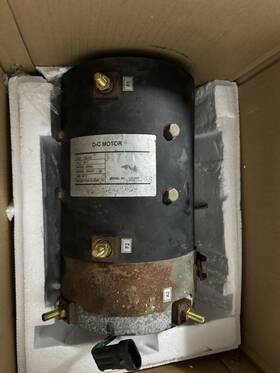 Oe Quality 2mo170 Fits 48v Dc Motor Xq 3.8 Star Car Electric 19 Spline 5.5 Hp With Sensor Replacement