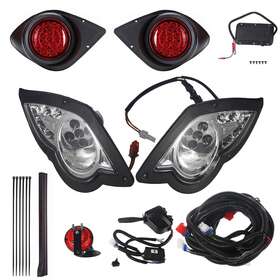 Paddsun 883148837611 Golf Cart Led Headlight Tail Light Kit For Yamaha G29 Drive 2007-up G &e Best