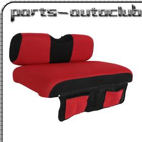 Adp17612to226s Parts-autoclub Black And Red Golf Cart Front Seat Cover With Storage Bag Fits Ezgo Rxv Adp17612to226s Parts-autoclub Black And Red Golf Cart Front Seat Cover With Storage Bag Fits Ezgo Rxv