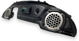 Partunes Ep-5000 Loaded Club Car Golf Cart Audio Dash - Clarion Cmm-10 Radio Included