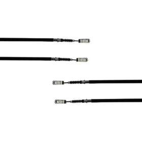 8424 Performance Plus Carts Pair Of Front Brake Cables For Transporter/carryall Club Car Golf Cart